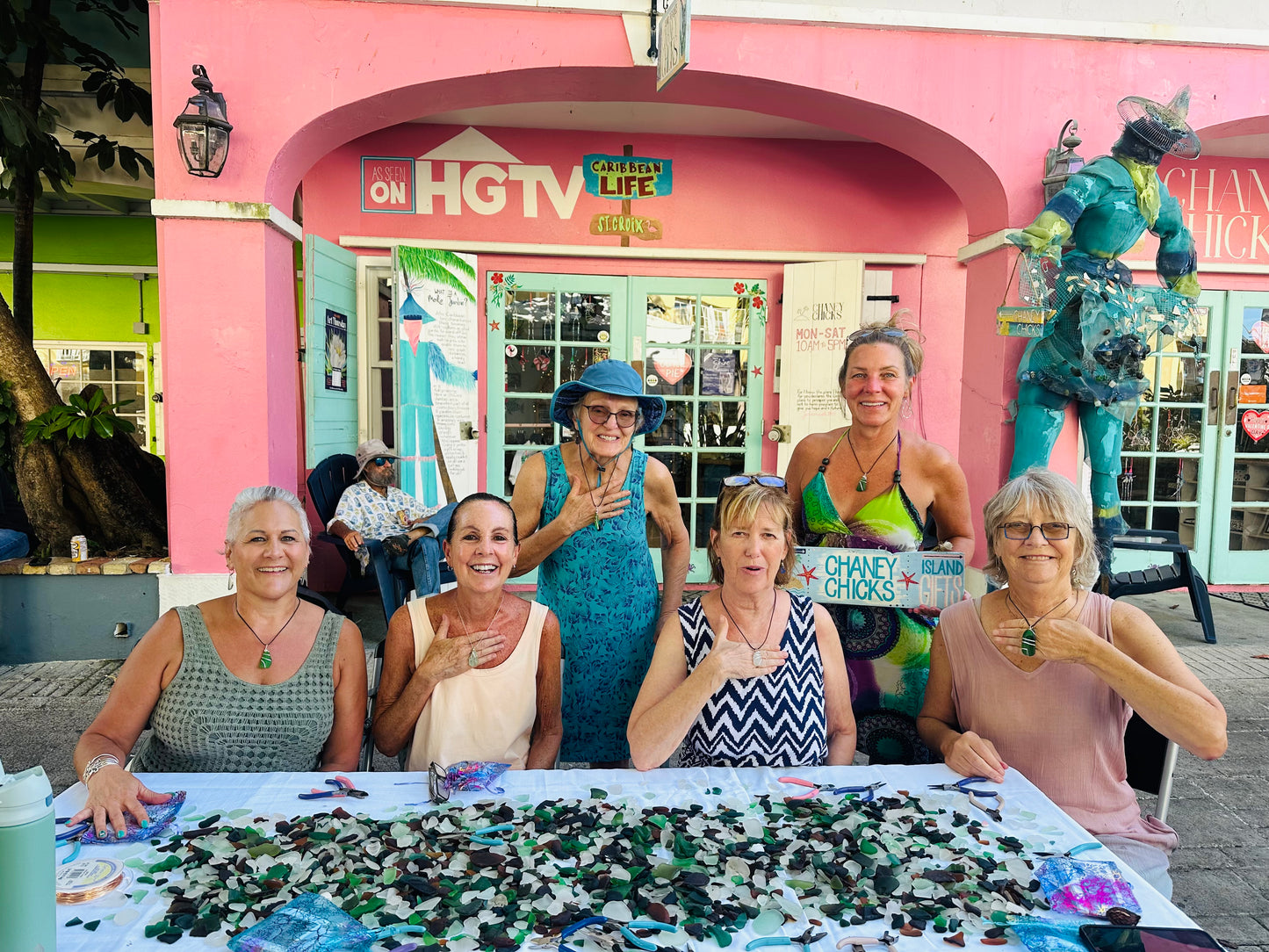 Private Sea Glass Wire-Wrapping Class | WE HOST