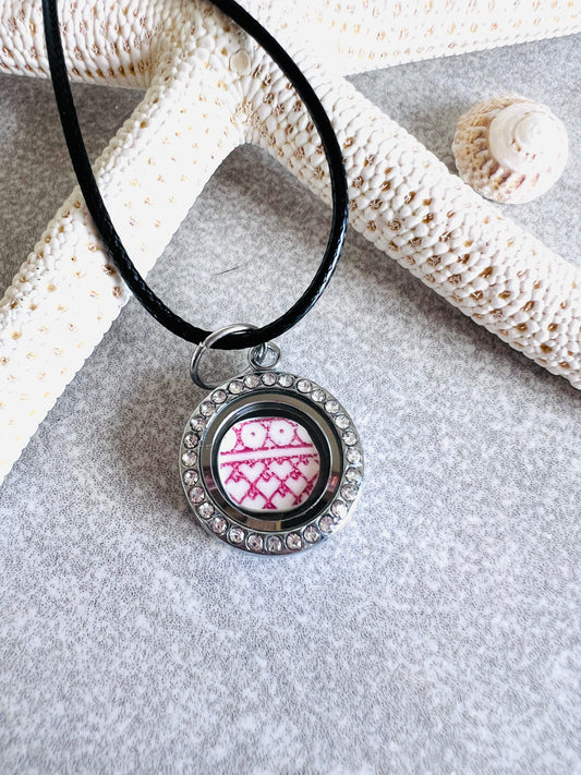 Chaney Locket with Crystals