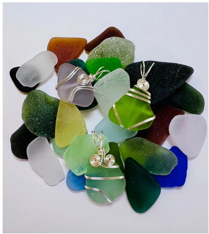 Wire Wrap your Sea Glass!