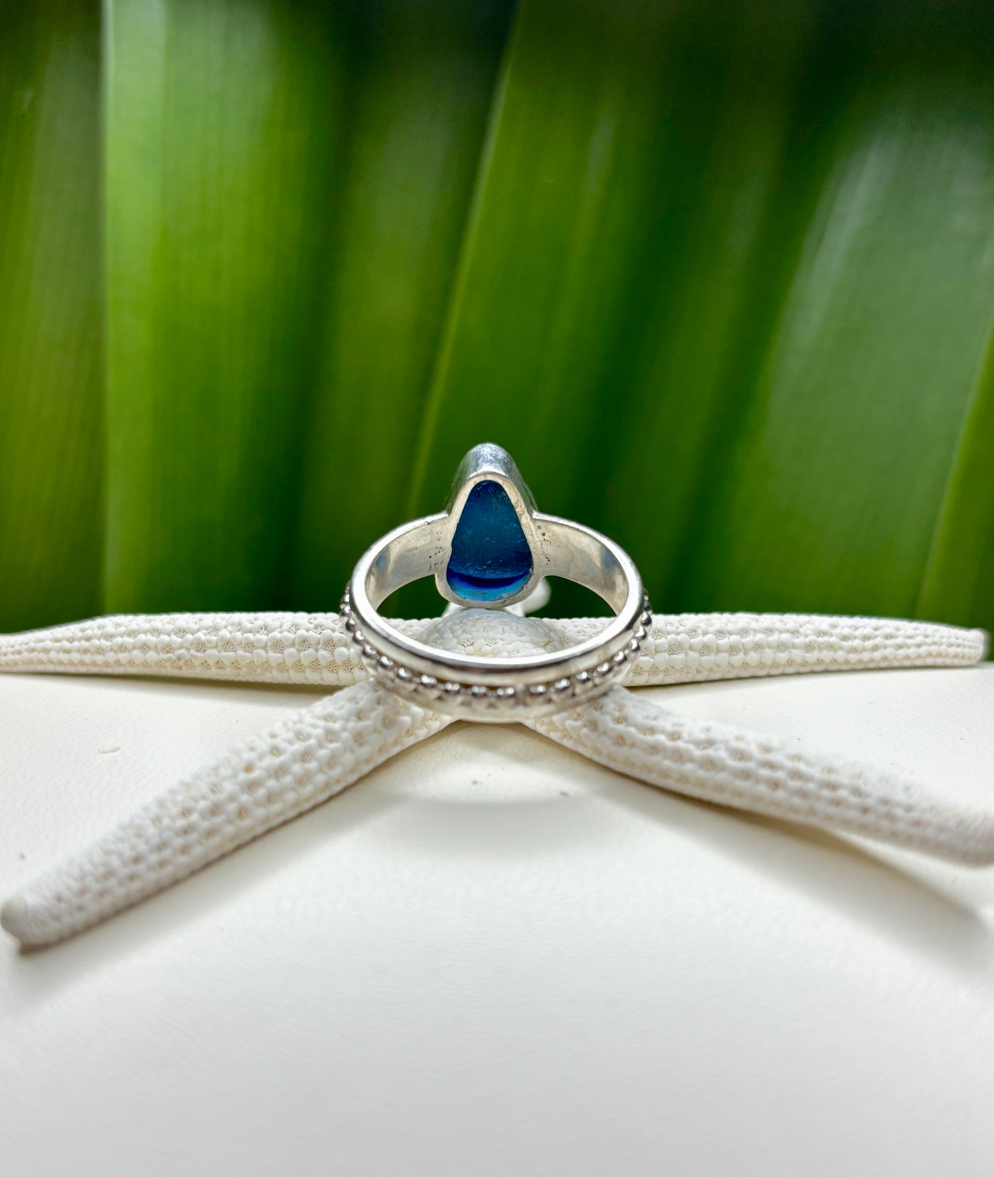 Sea Glass Ring Size 8.5