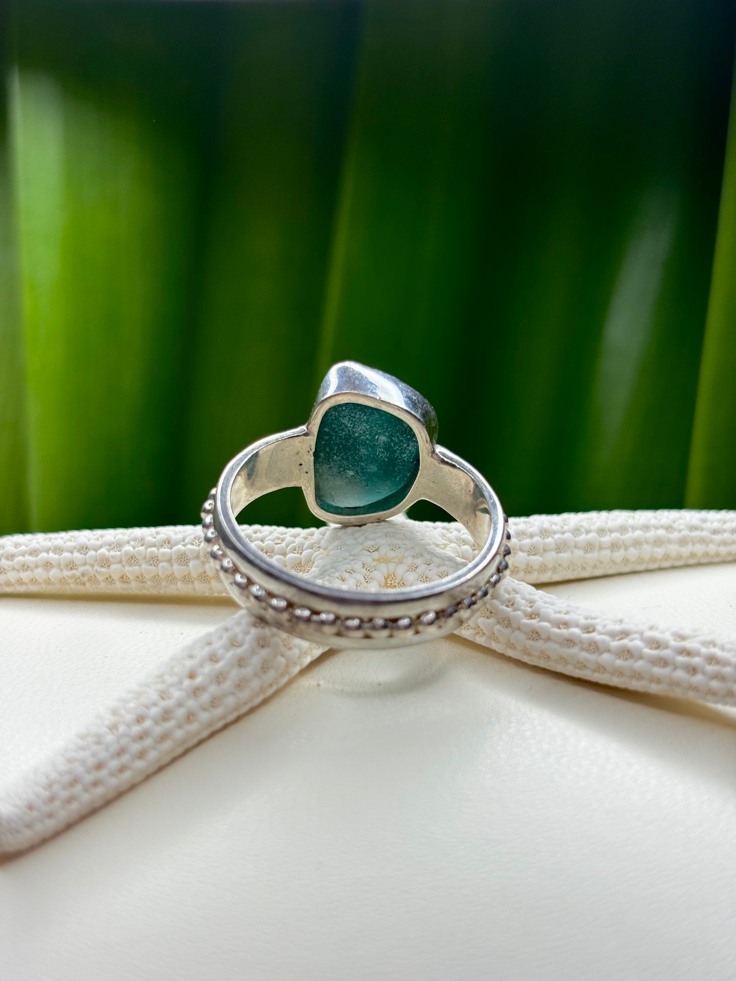 Sea Glass Ring Size 8.5