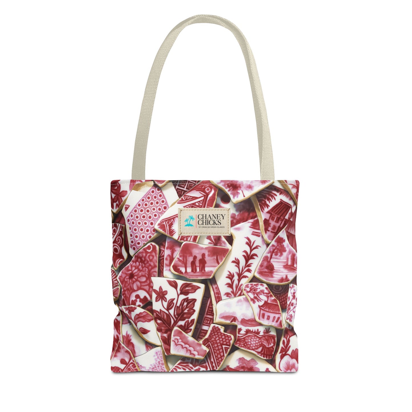 Red Chaney Tote Bag