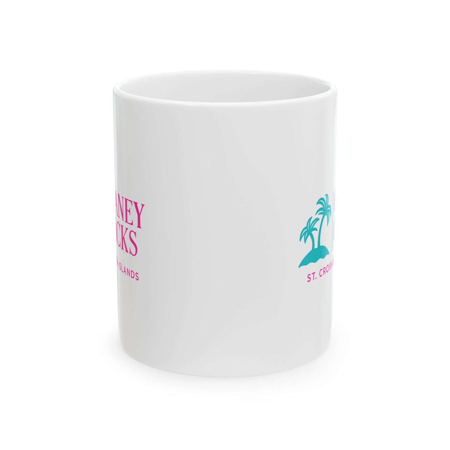 Chaney Chicks" Ceramic Mug – US Virgin Islands Souvenir (11oz)