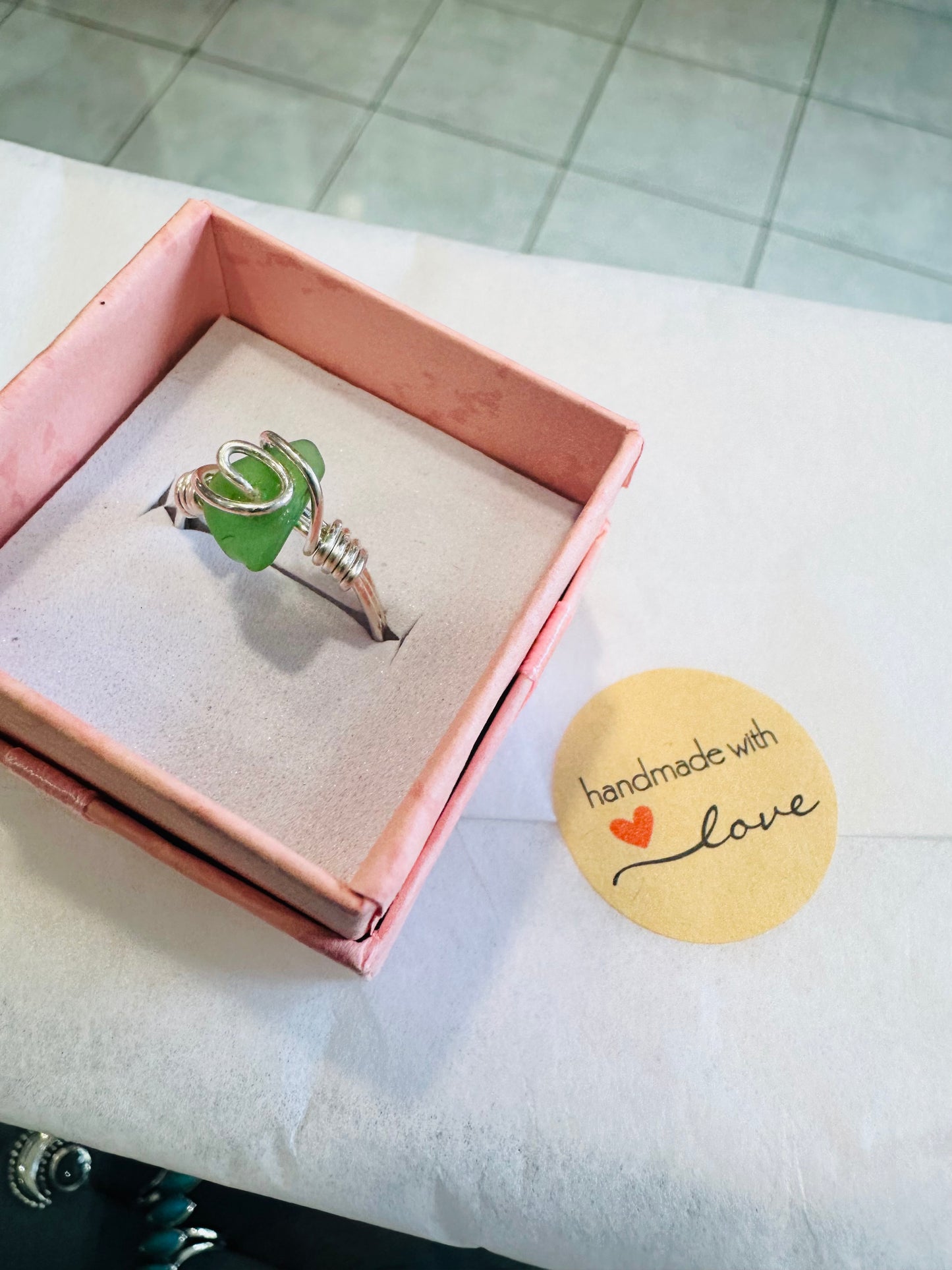 Kaylee Crother's Found Sea Glass Treasure