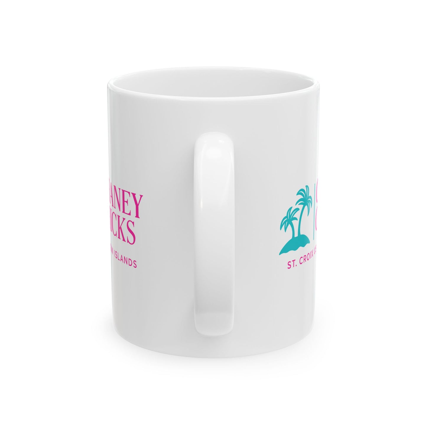 Chaney Chicks" Ceramic Mug – US Virgin Islands Souvenir (11oz)