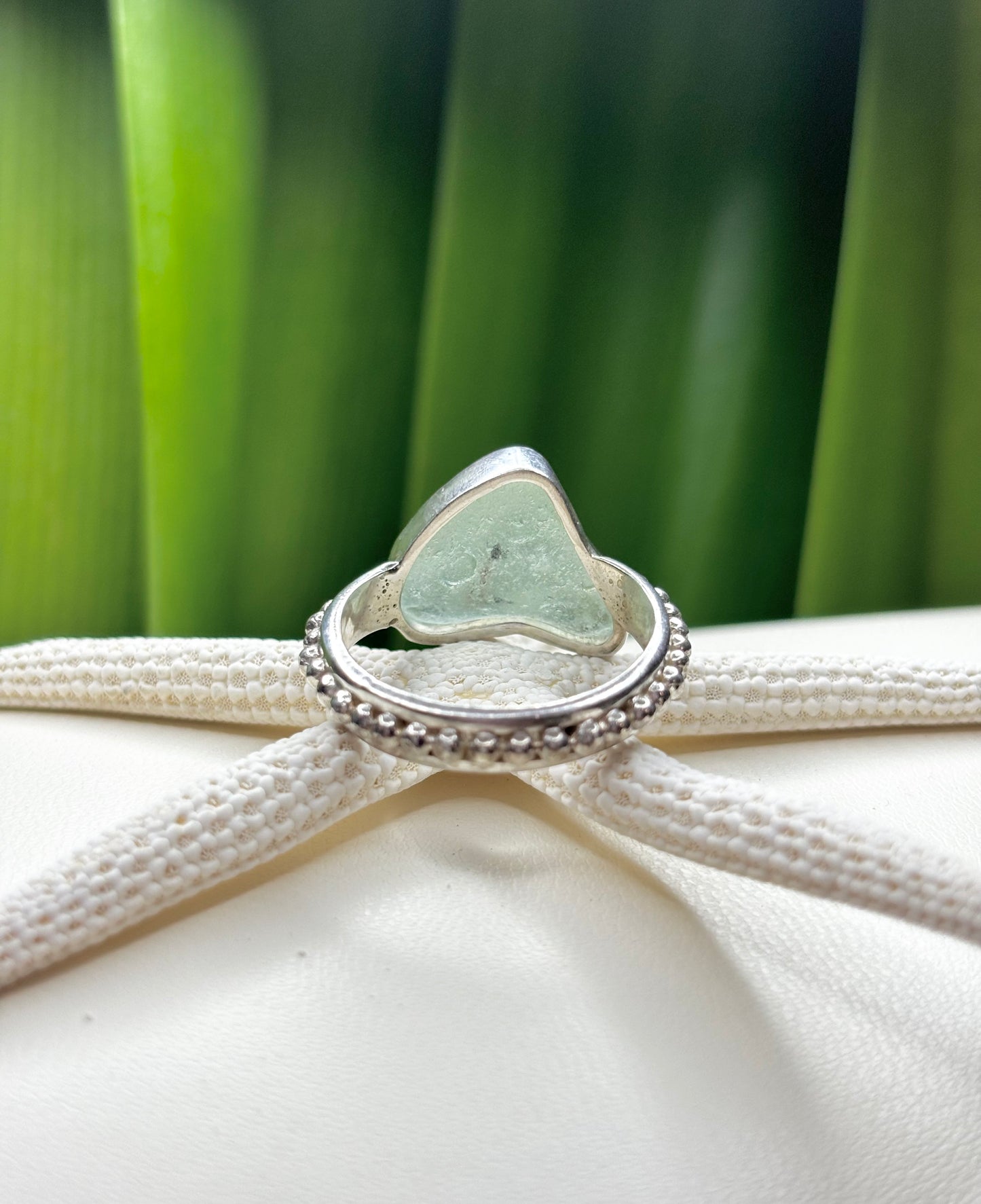 Sea Glass Ring Size 8.5