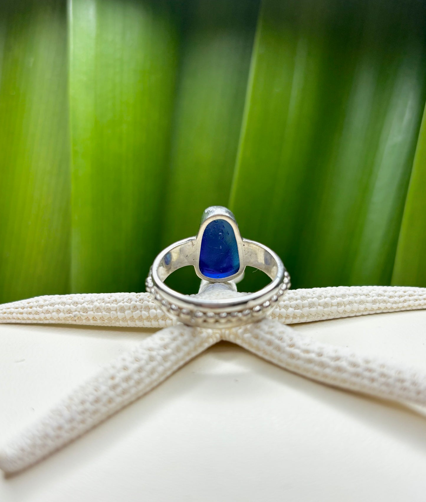 Sea Glass Ring Size 8