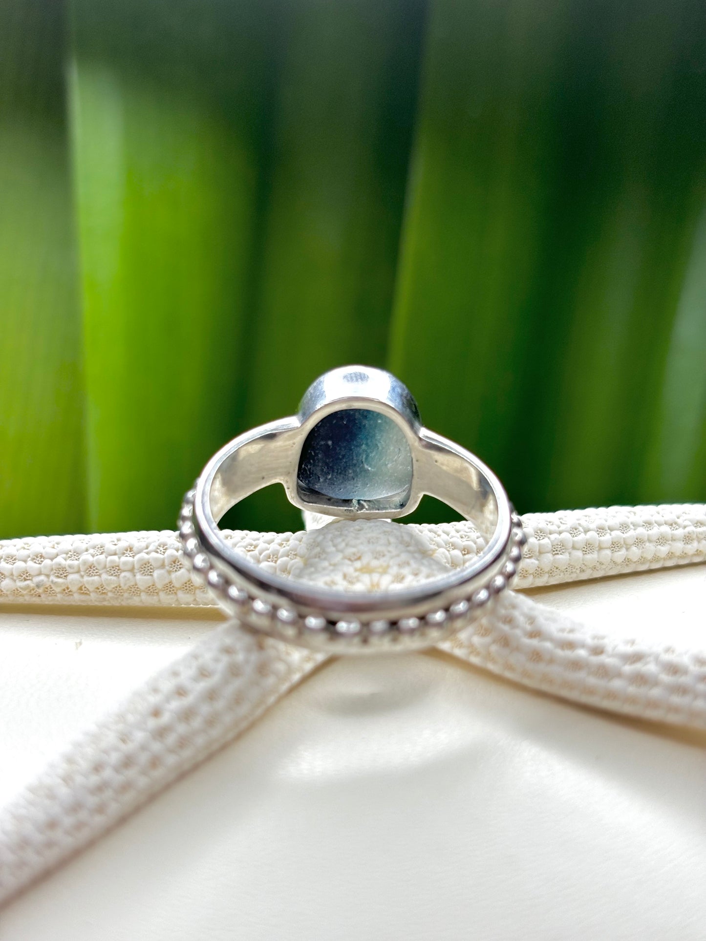 Sea Glass Ring Size 9