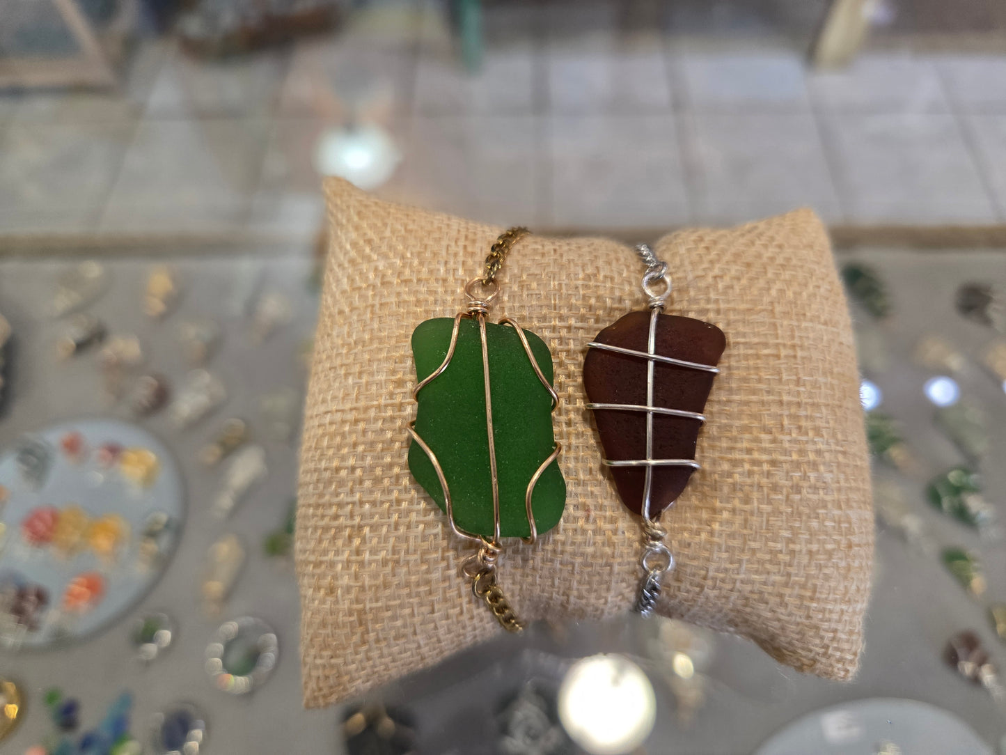 Create Your Own Sea Glass Bracelet