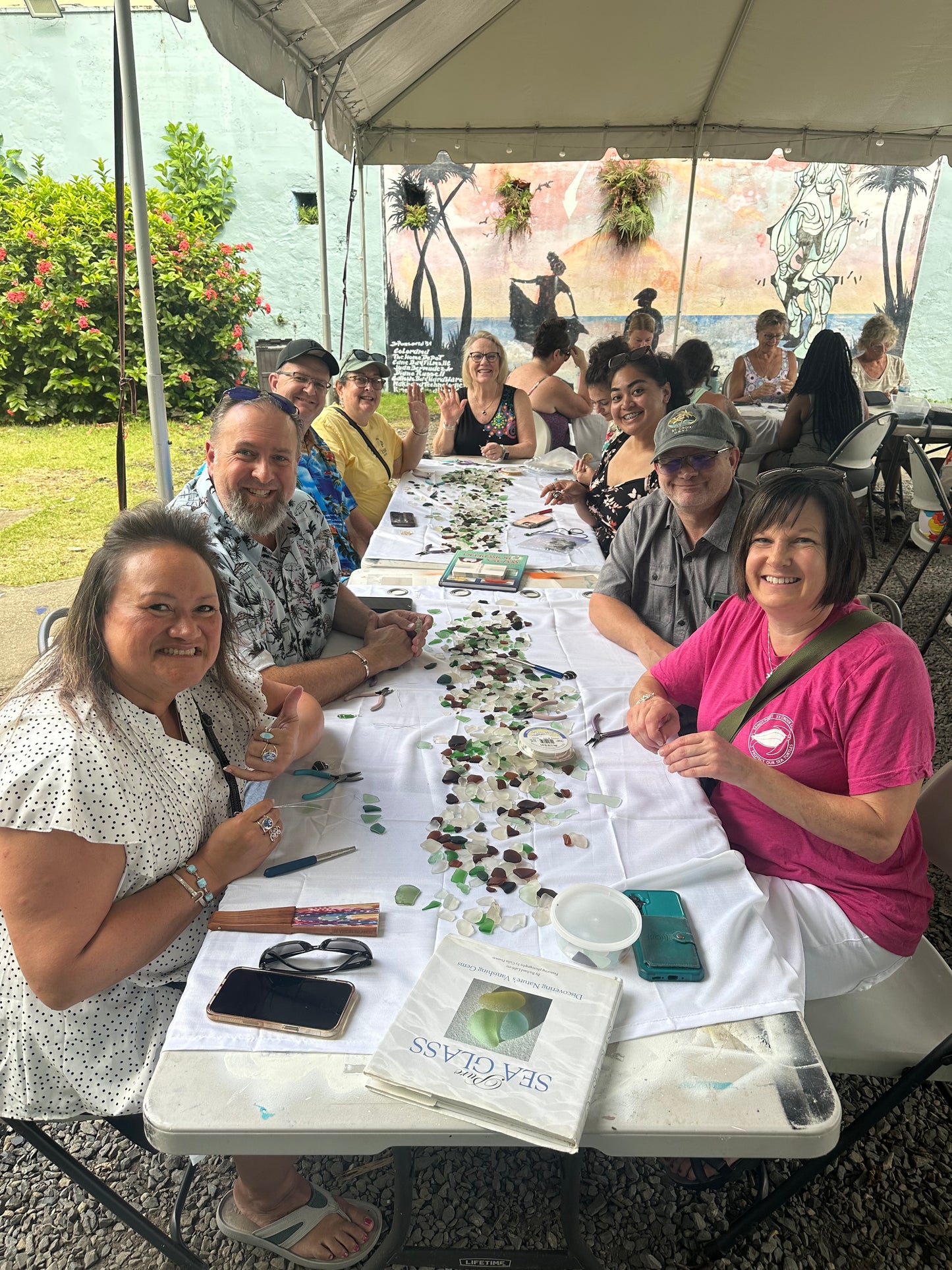 Private Sea Glass Wire-Wrapping Class | WE COME TO YOU