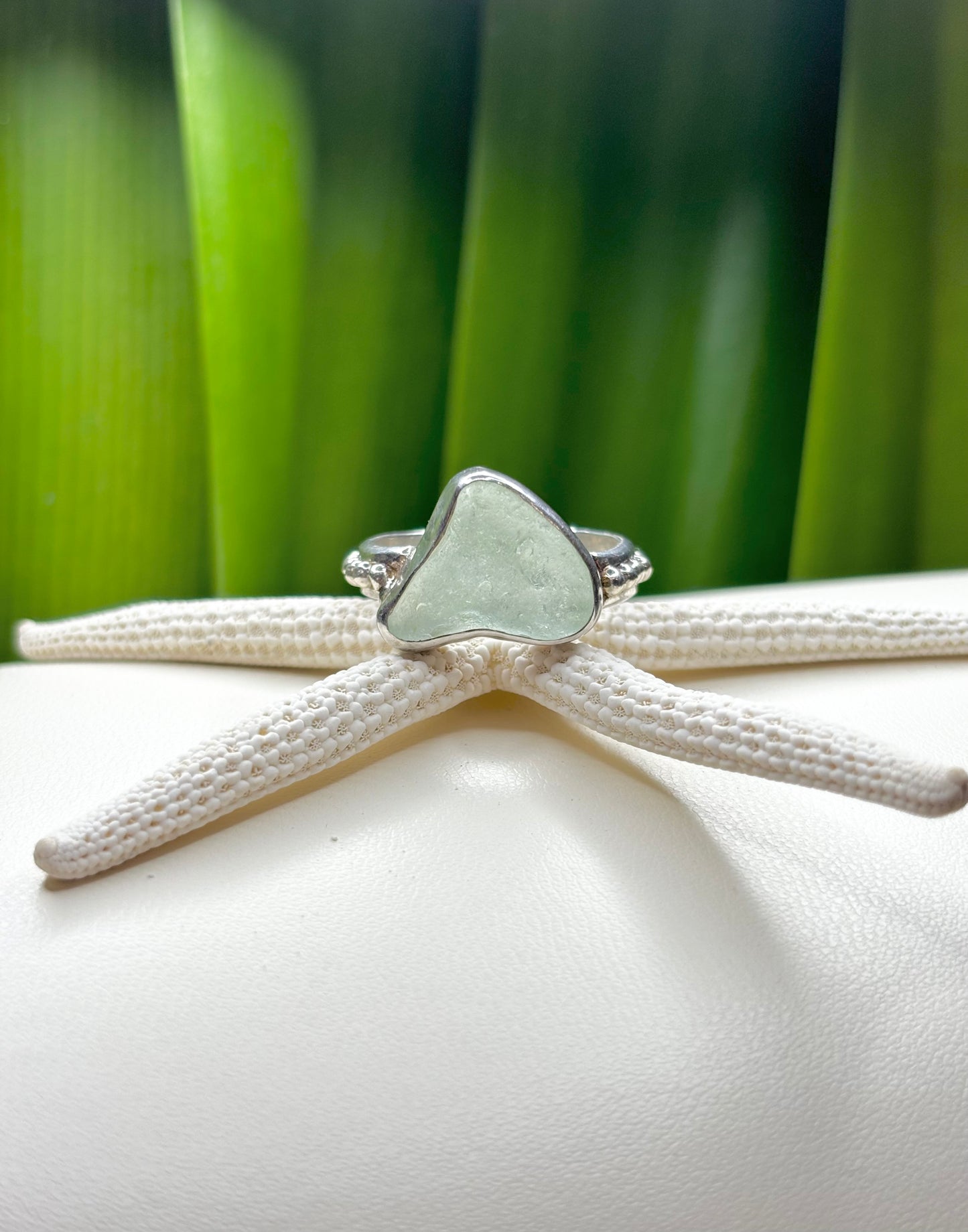 Sea Glass Ring Size 8.5