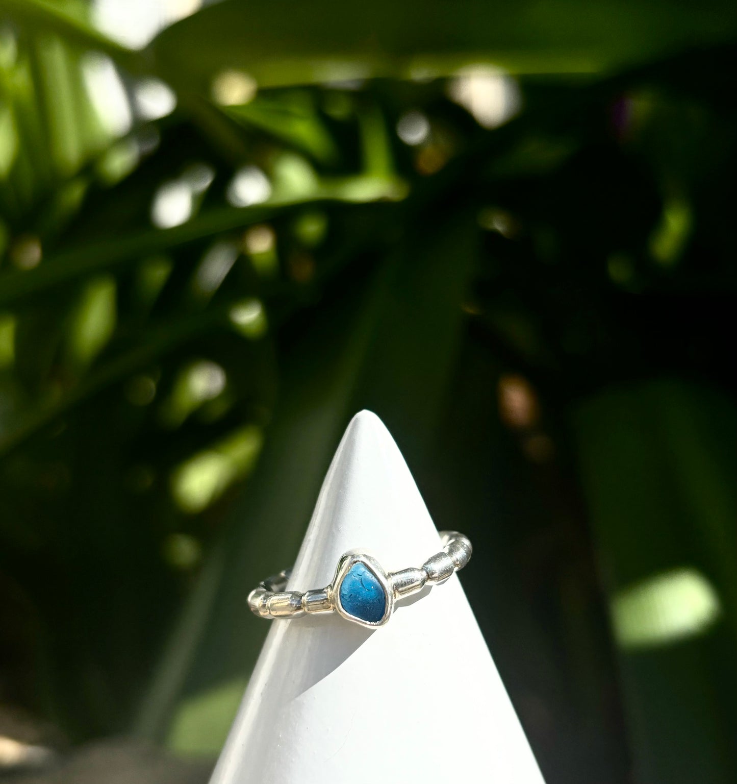 Sea Glass Ring Size 9.5