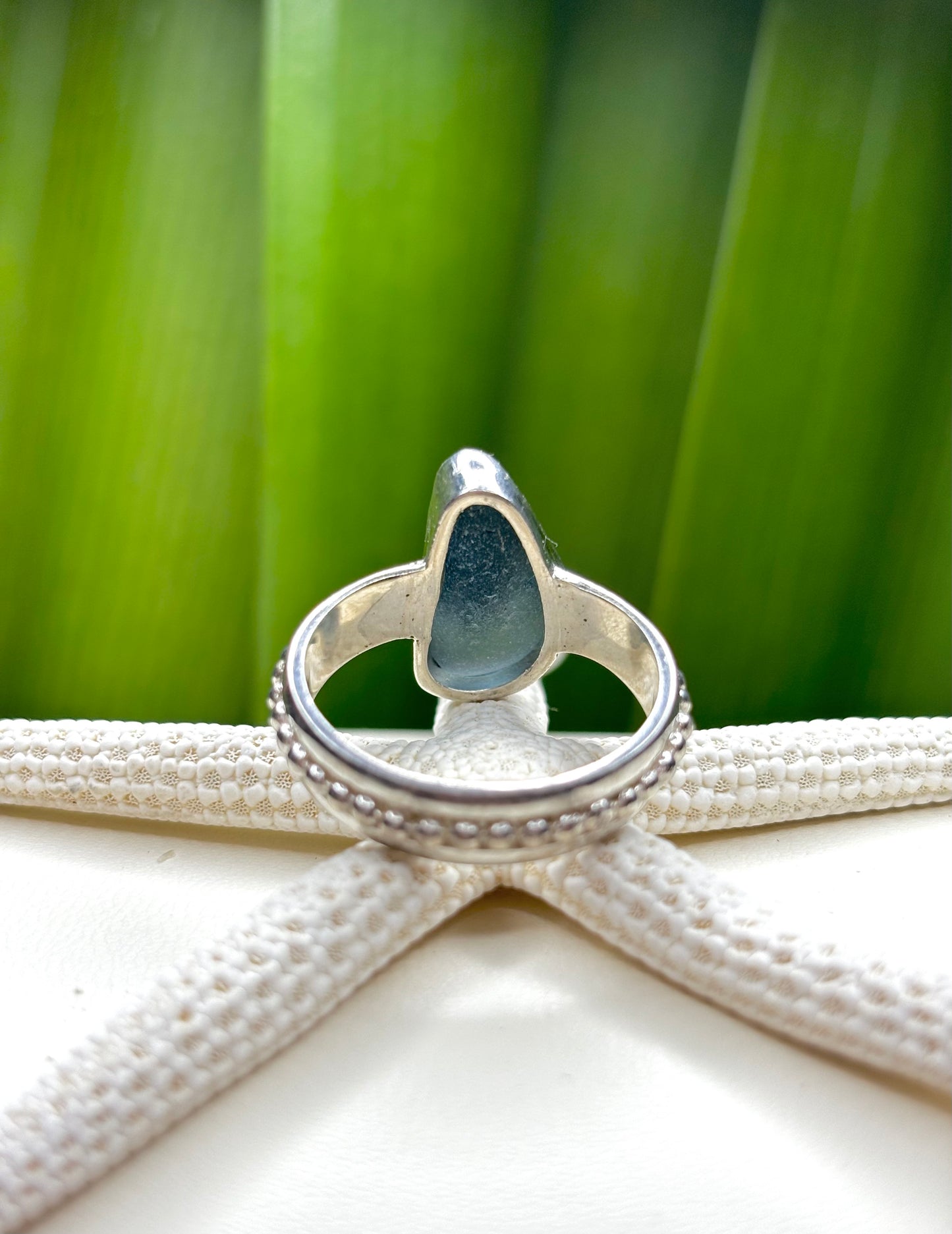 Sea Glass Ring Size 8.5