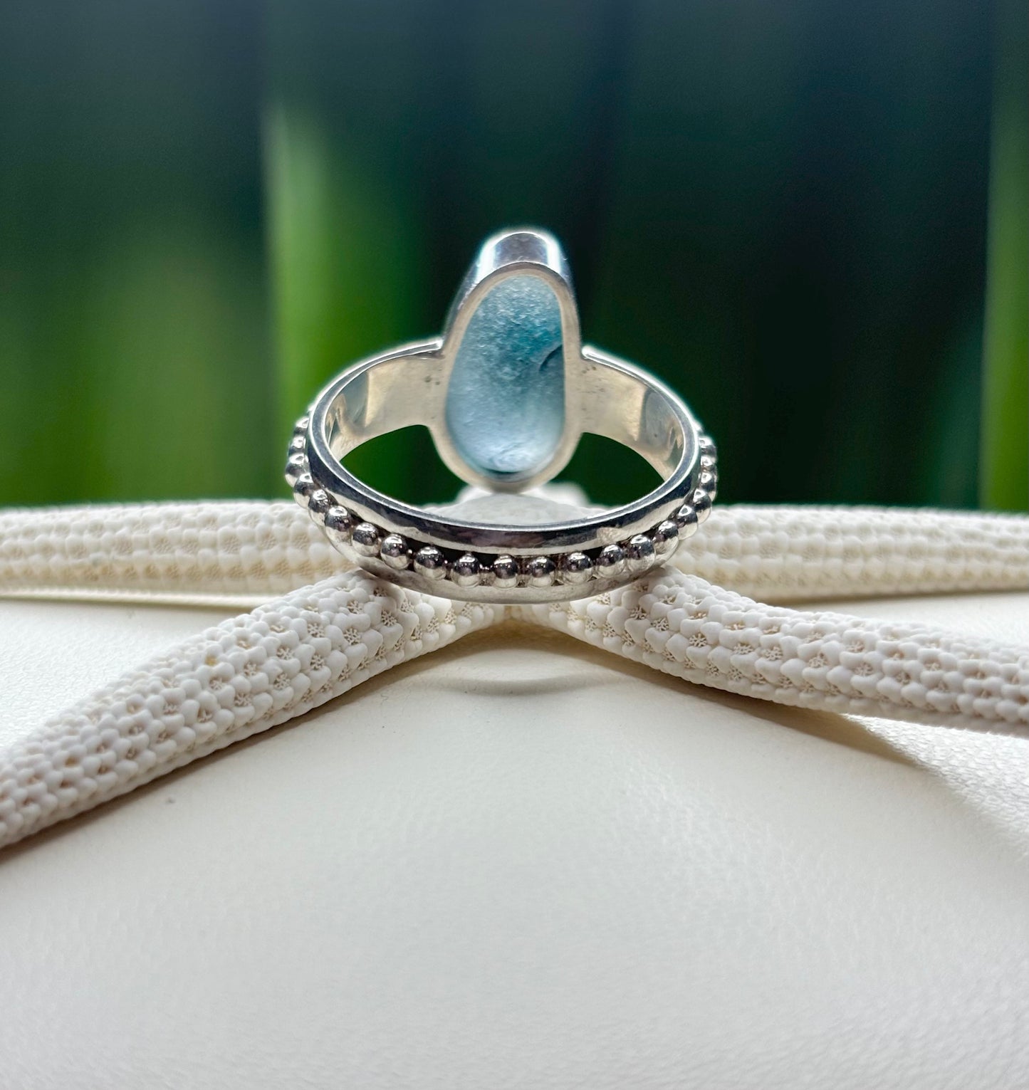 Sea Glass Ring Size 8.5