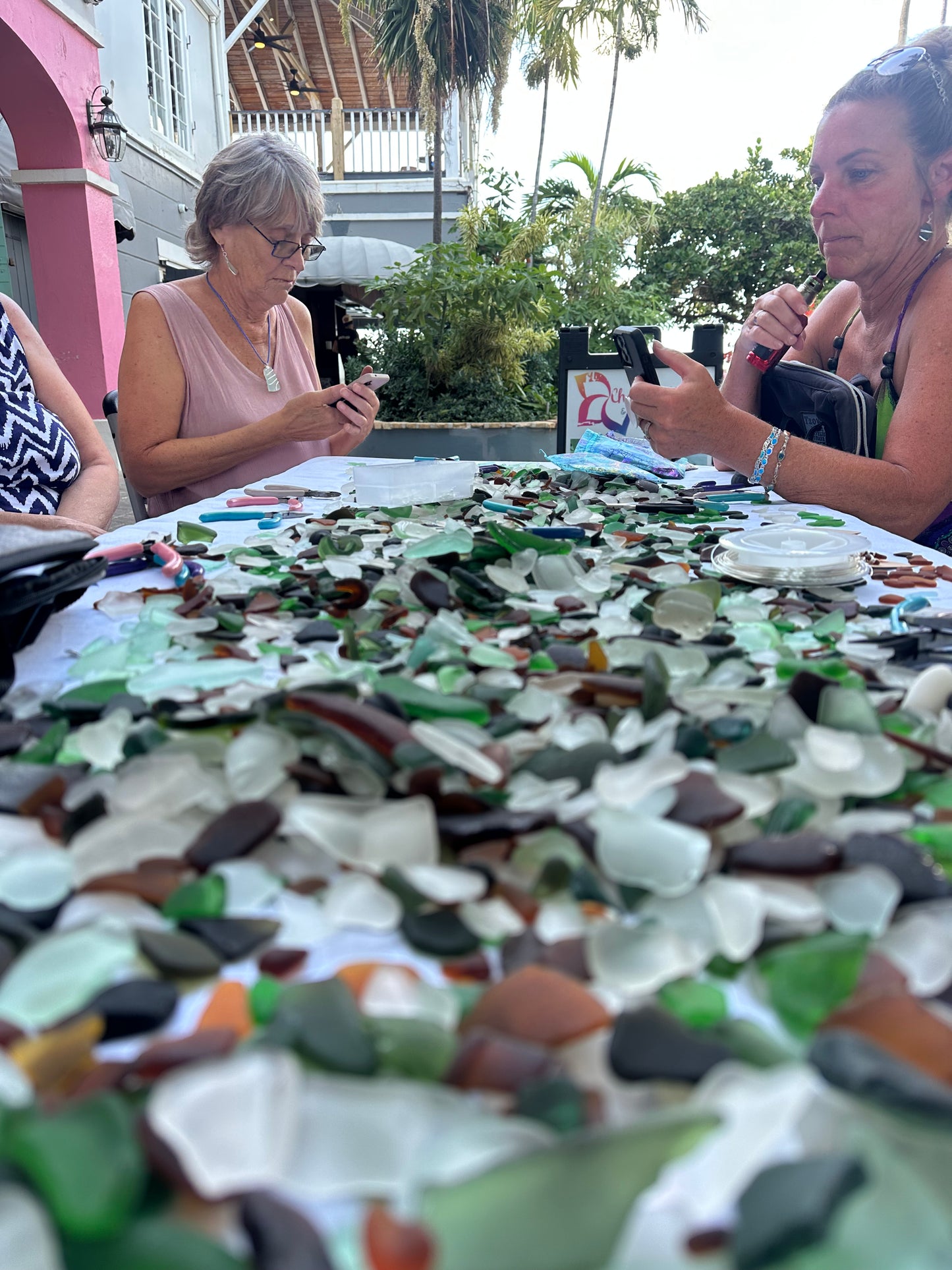 Private Sea Glass Wire-Wrapping Class | WE COME TO YOU