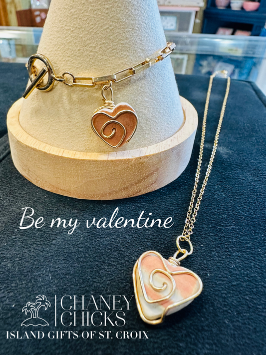 Valentines Day Heart-shaped Chaney  Set
