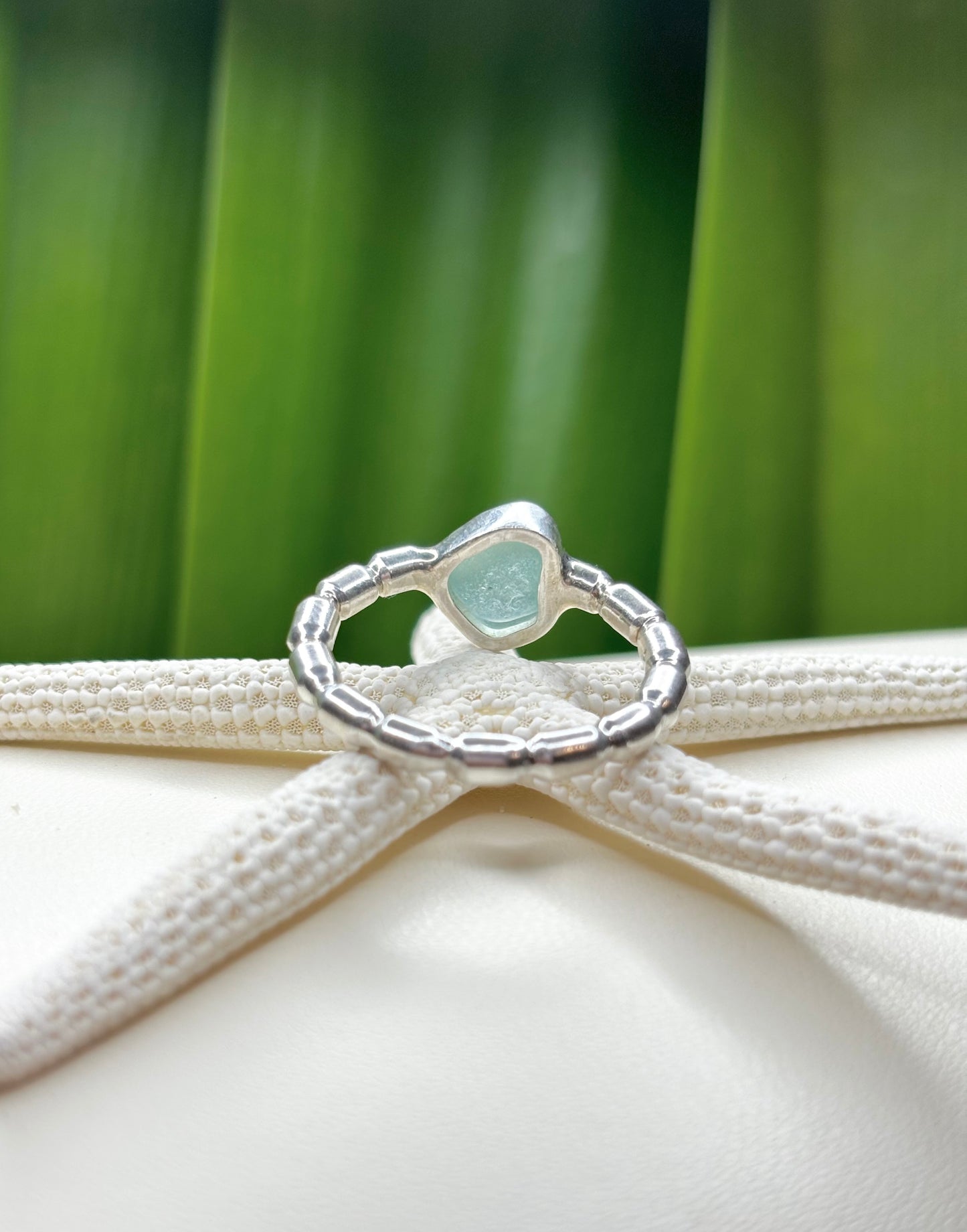 Sea Glass Ring Size 8