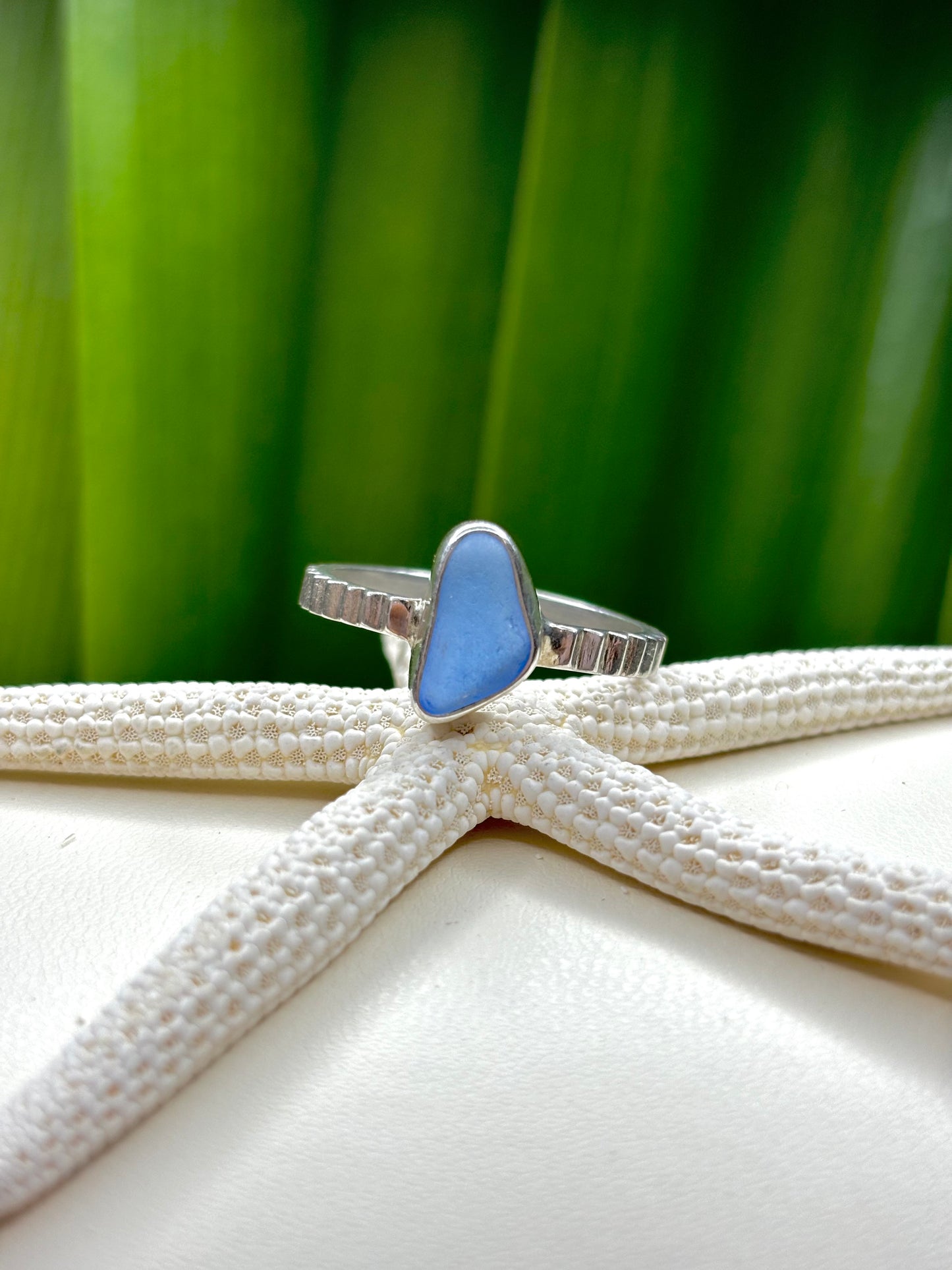 Sea Glass Ring Size 9