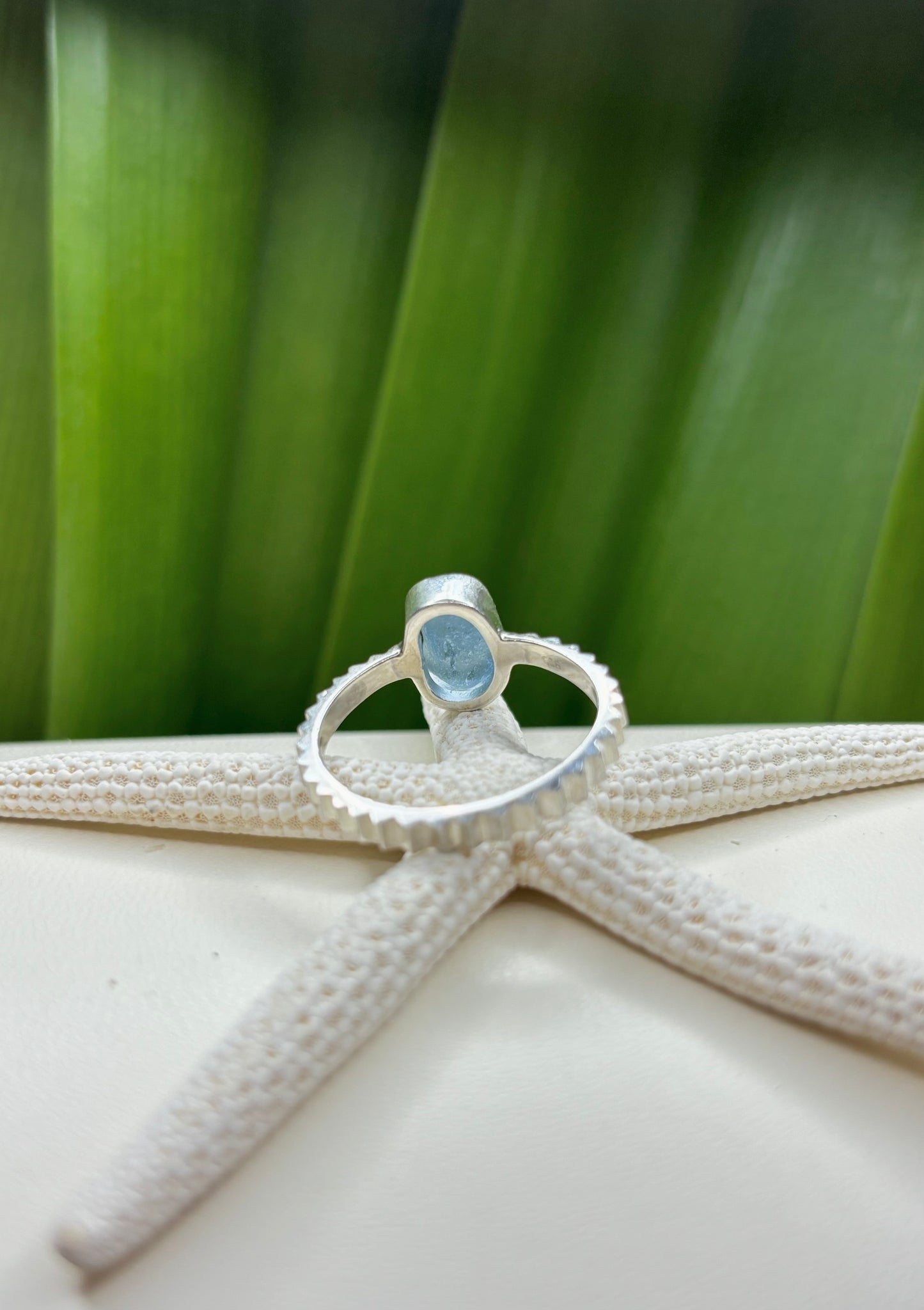 Sea Glass Ring Size 9