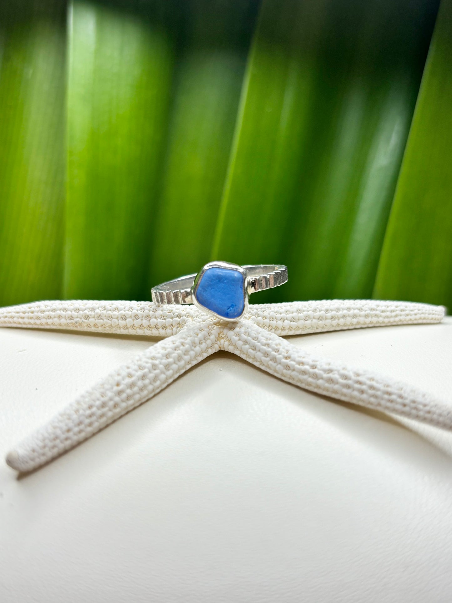 Sea Glass Ring Size 10