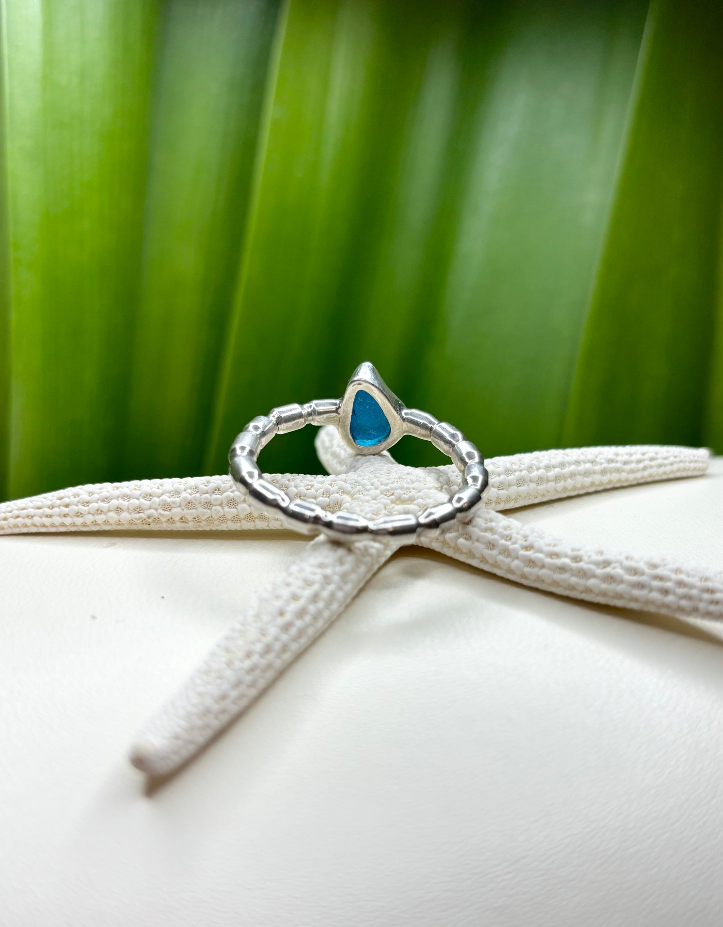 Sea Glass Ring Size 10.5