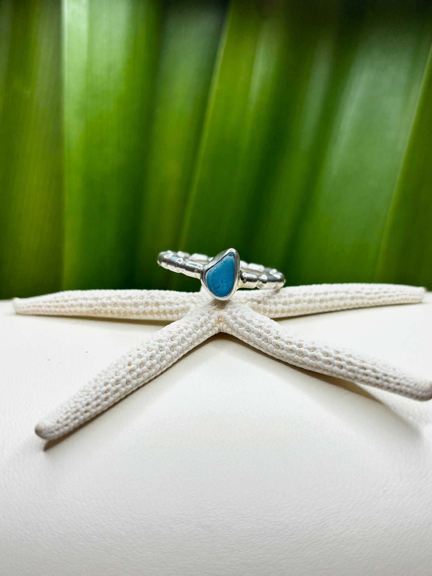 Sea Glass Ring Size 10.5