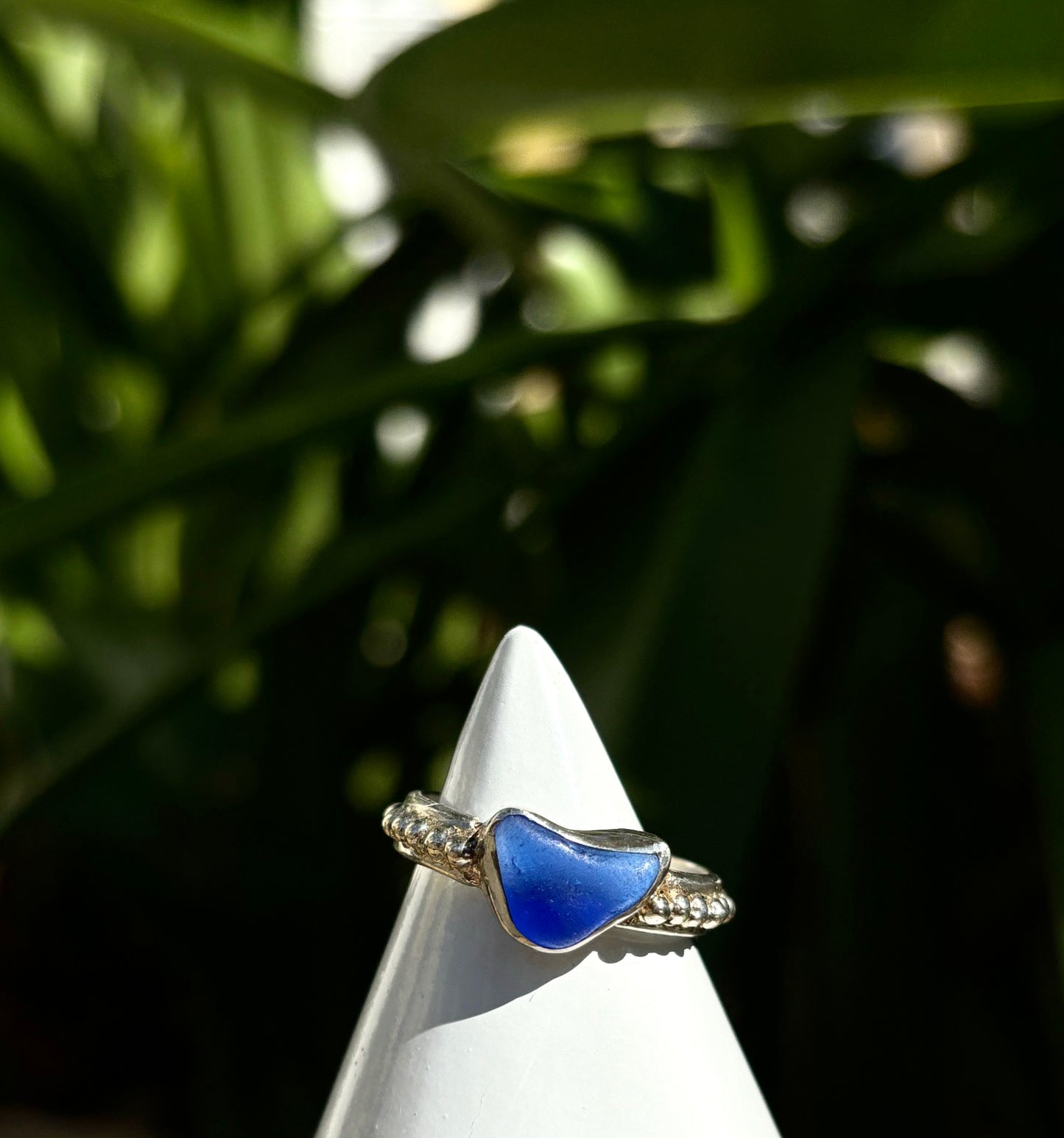 Sea Glass Ring Size 9.5