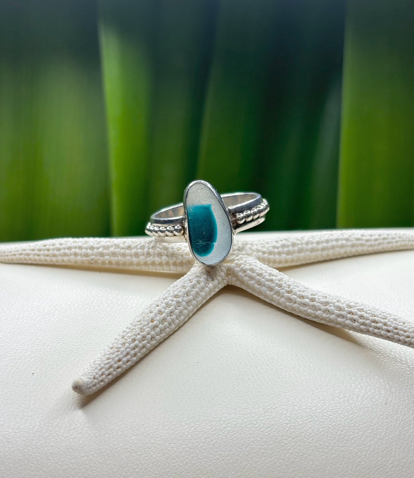 Sea Glass Ring Size 8.5