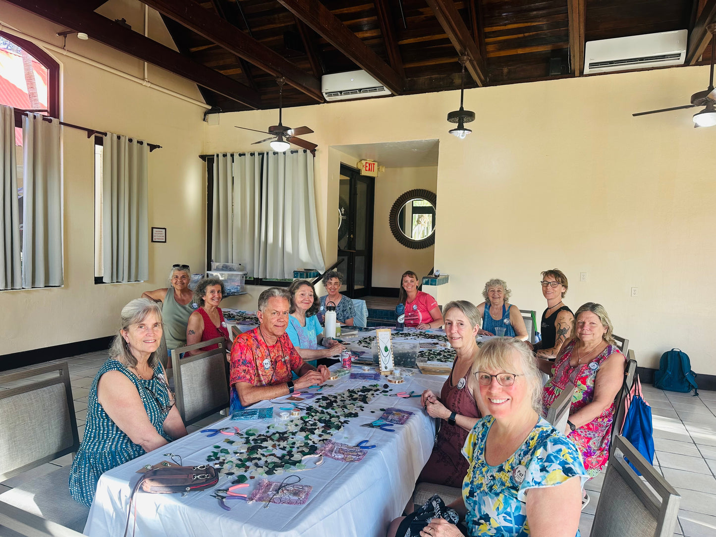 Private Sea Glass Wire-Wrapping Class | WE COME TO YOU