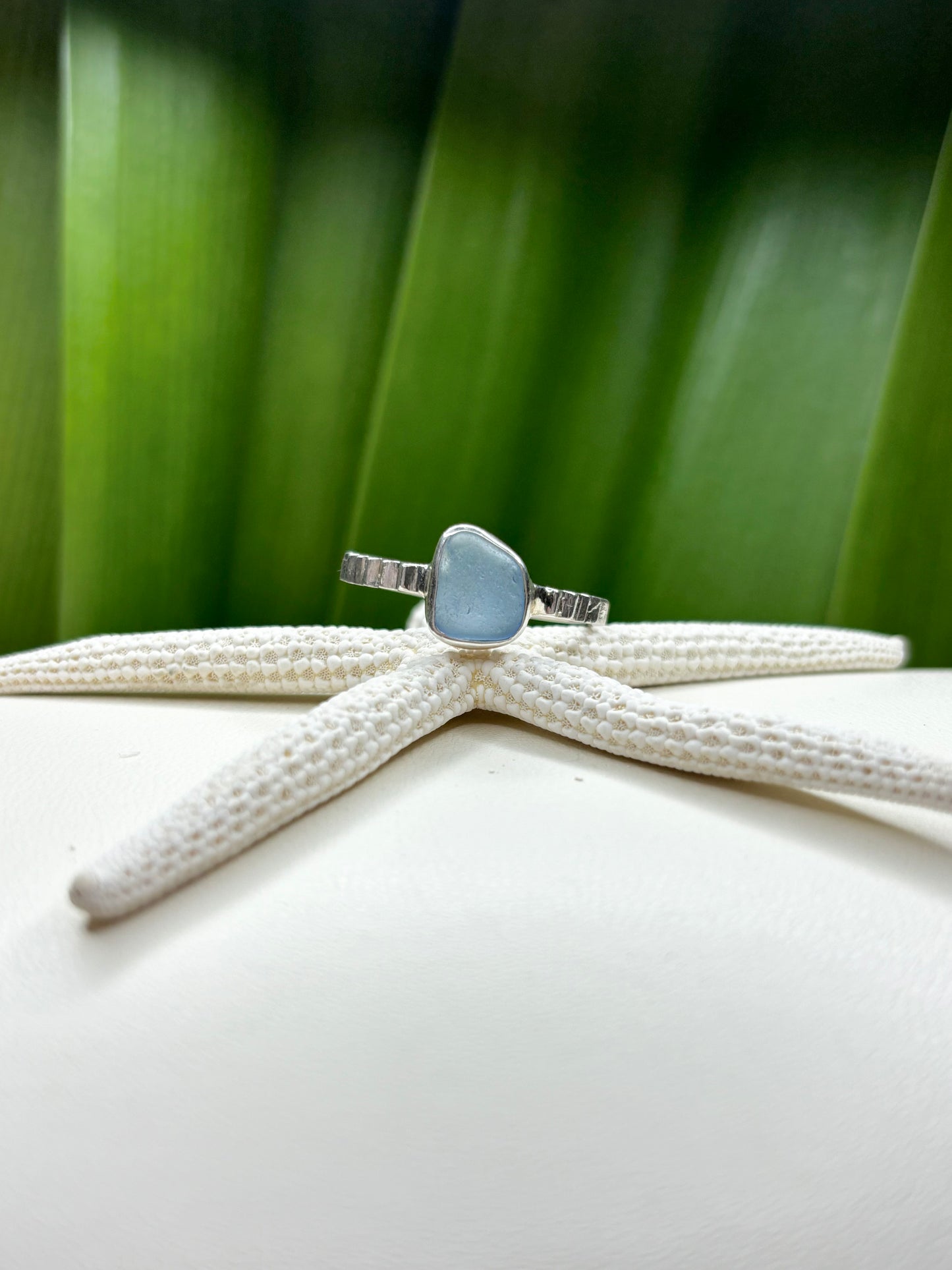 Sea Glass Ring Size 9