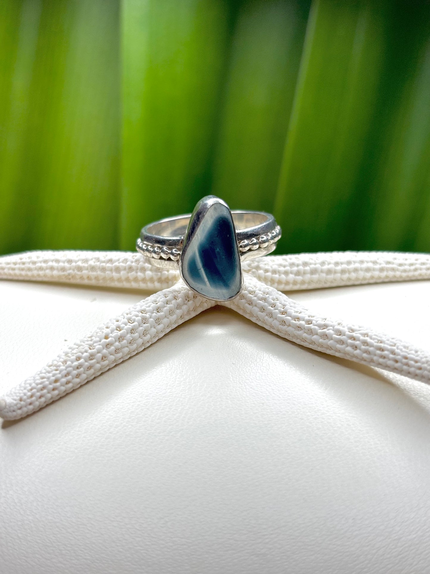 Sea Glass Ring Size 8.5