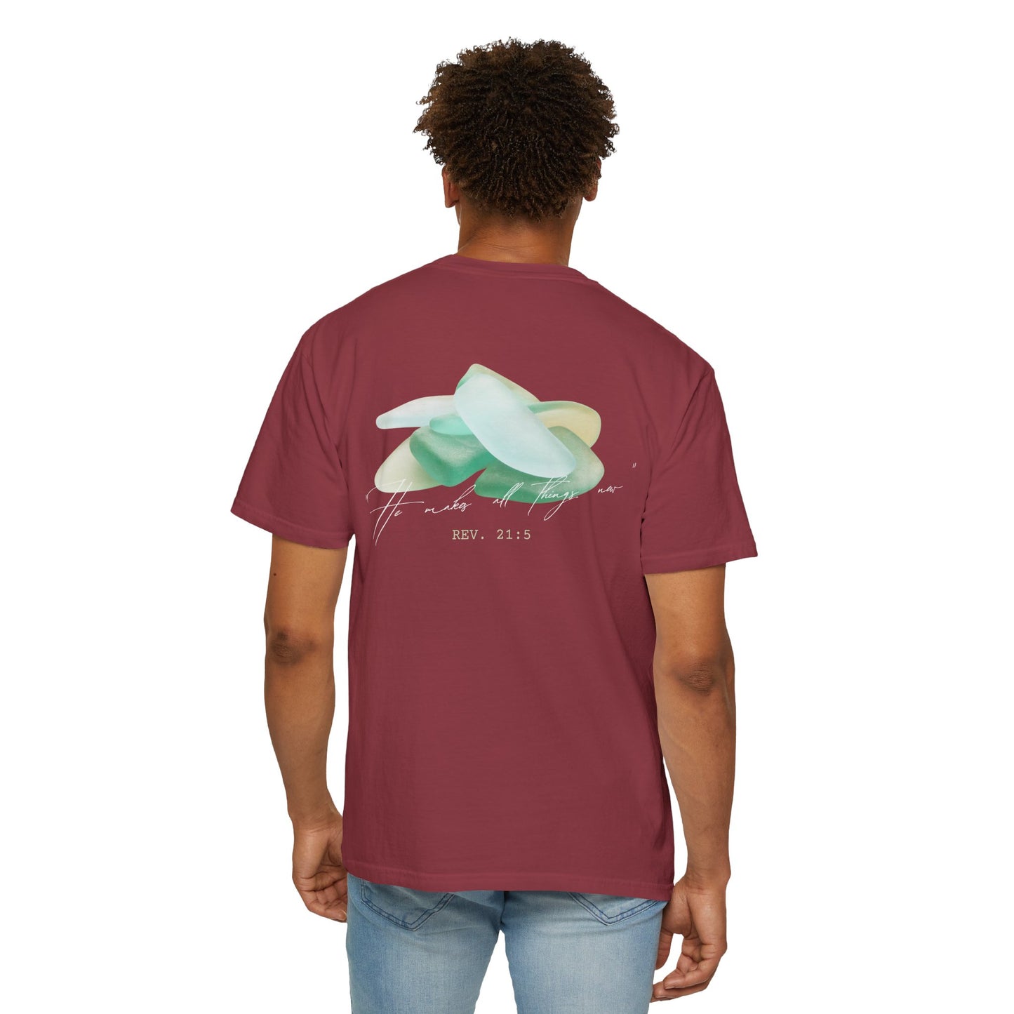 Chaney Chicks - REV 21:5 - Sea Glass T-shirt