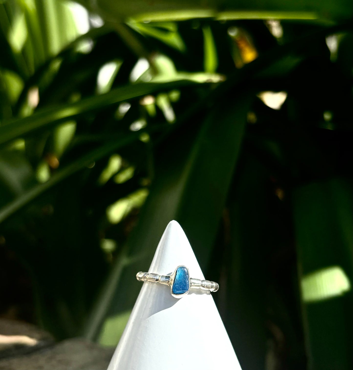 Sea Glass Ring Size 10.5