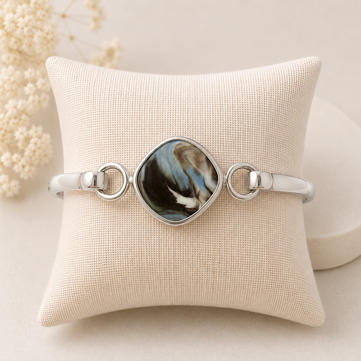 Sterling silver Chaney bracelet