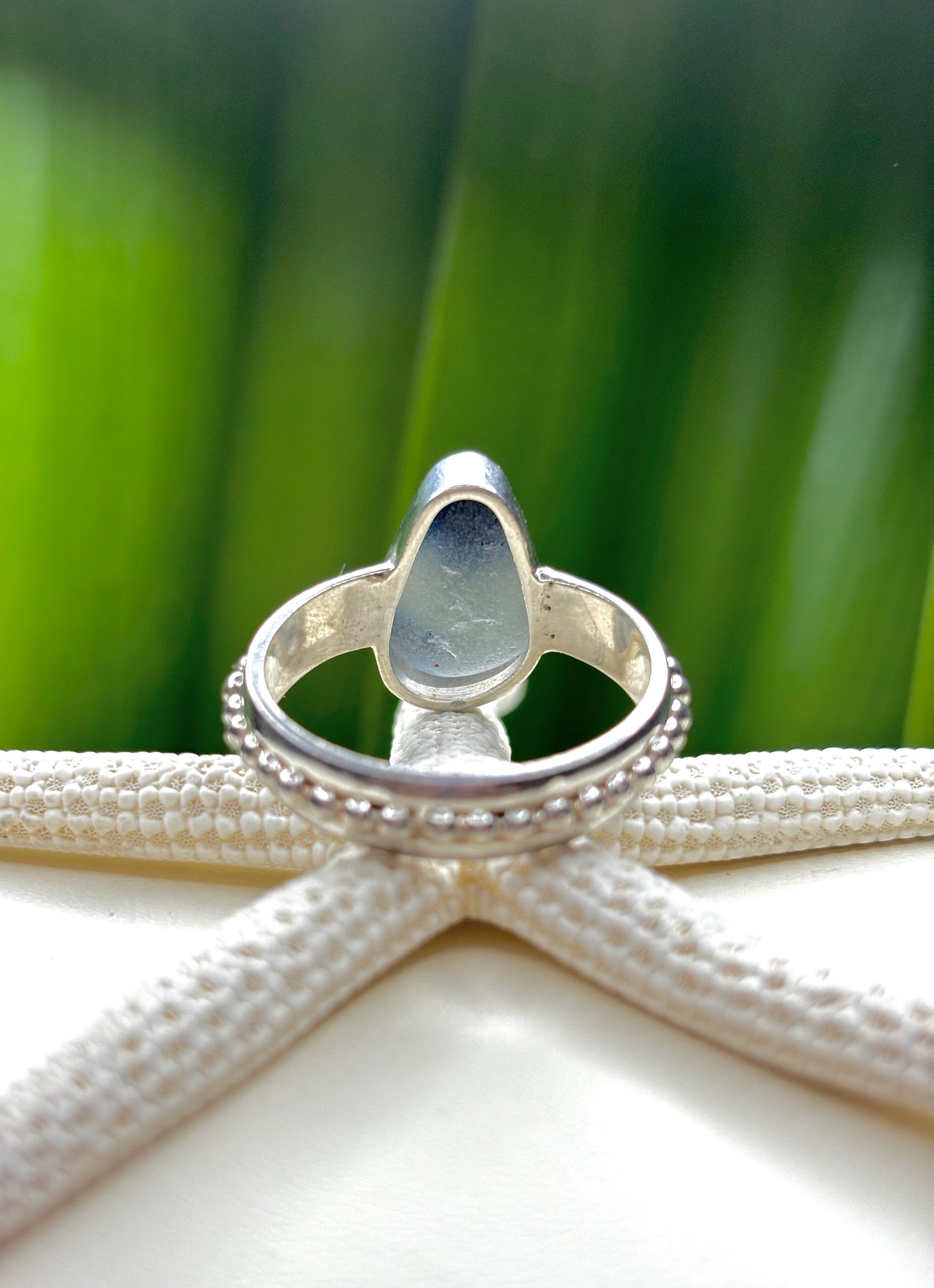 Sea Glass Ring Size 9.5