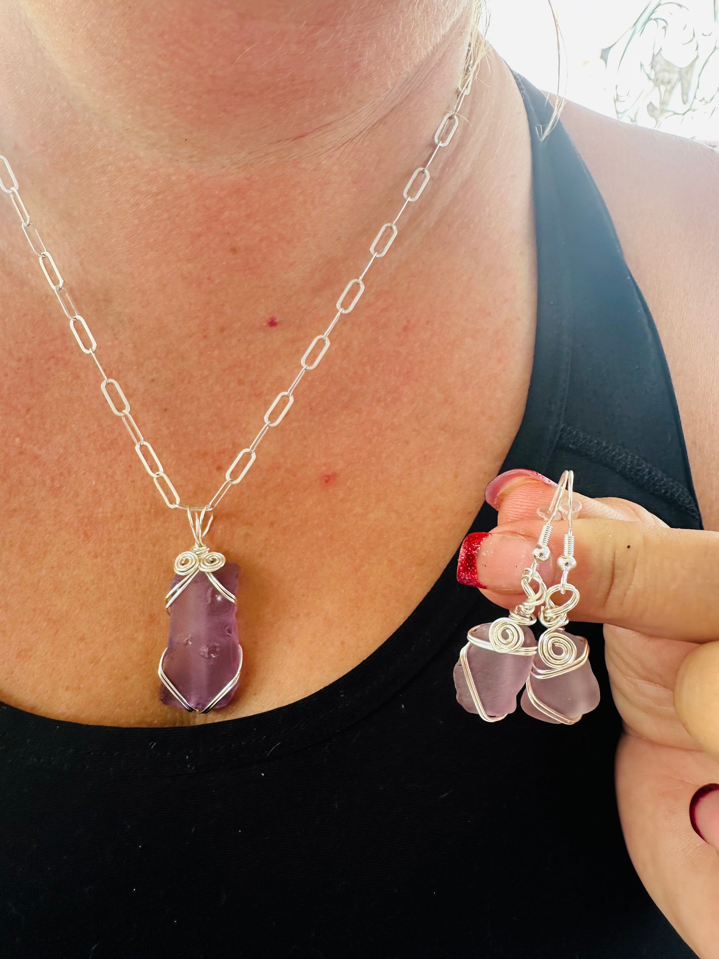 Private Sea Glass Wire-Wrapping Class | WE COME TO YOU