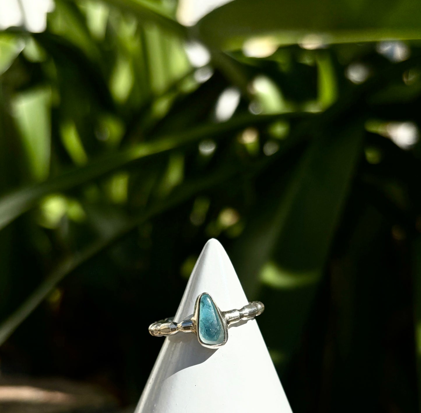 Sea Glass Ring Size 8.5