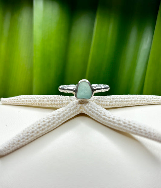 Sea Glass Ring Size 8