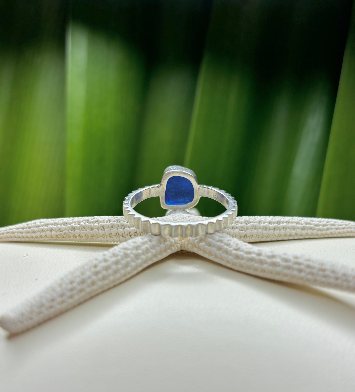 Sea Glass Ring Size 9