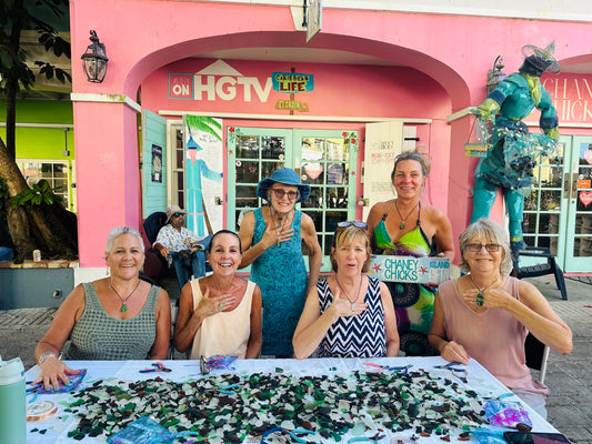 Private Sea Glass Wire-Wrapping Class | WE HOST