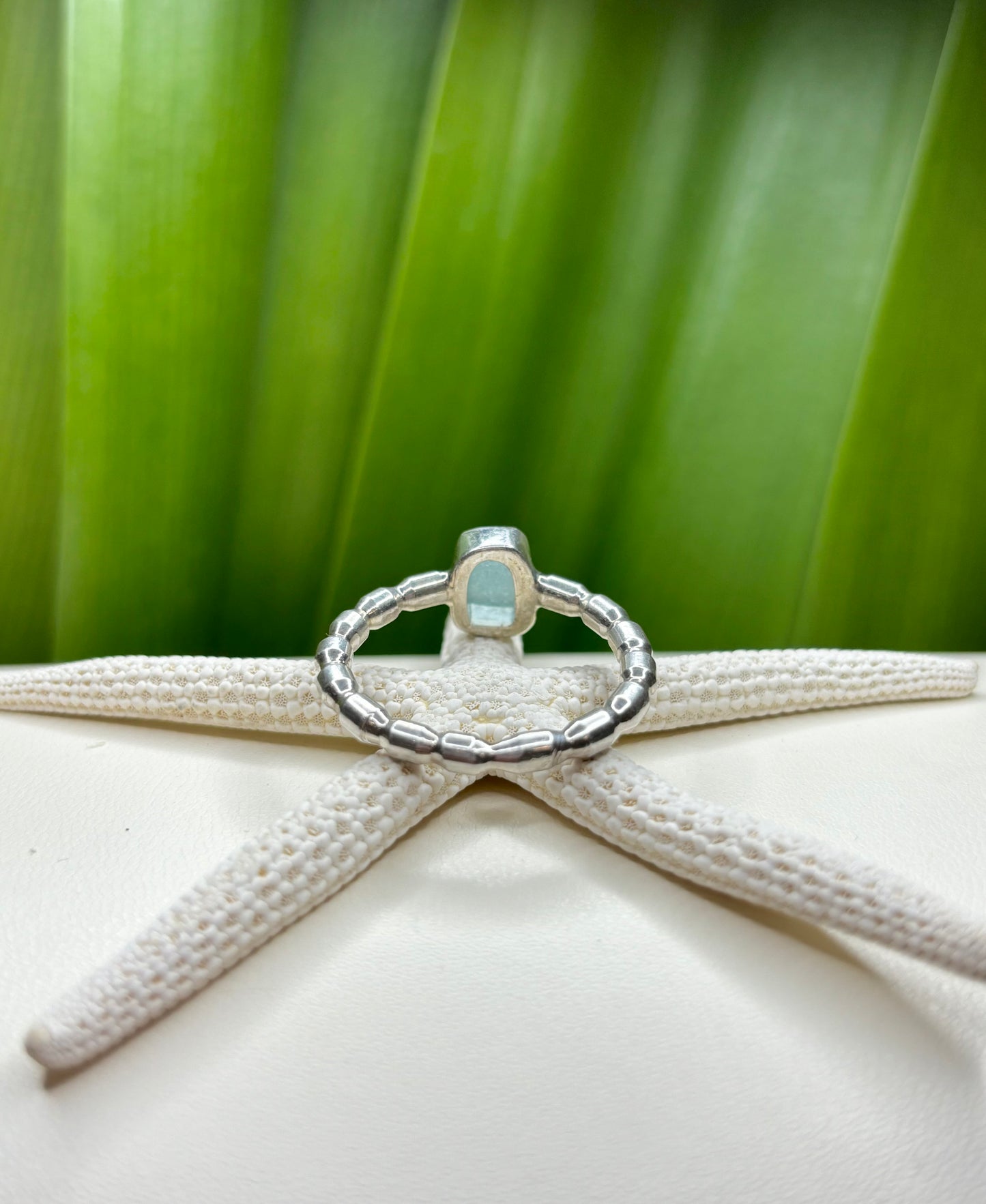 Sea Glass Ring Size 10.5