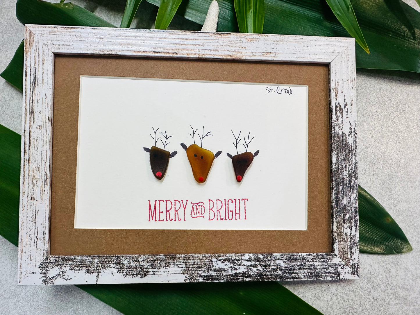 Sea Glass Framed Art