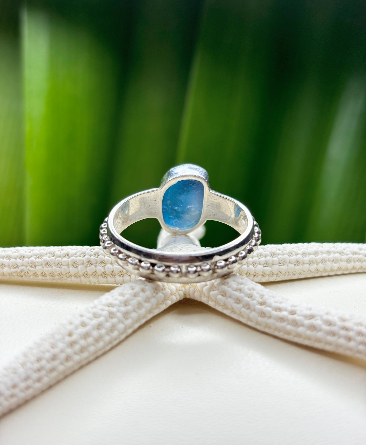 Sea Glass Ring Size 9.5