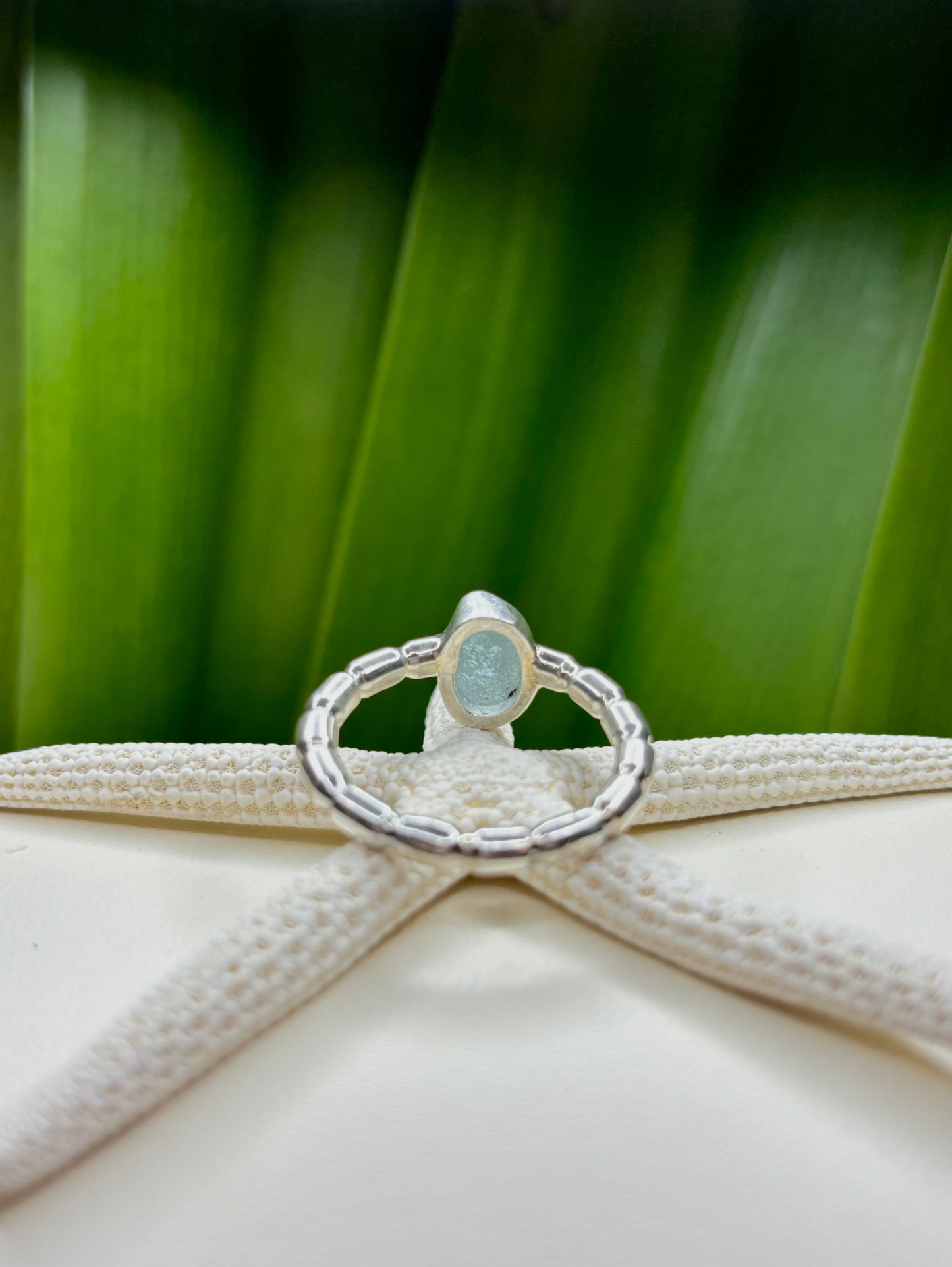 Sea Glass Ring Size 9