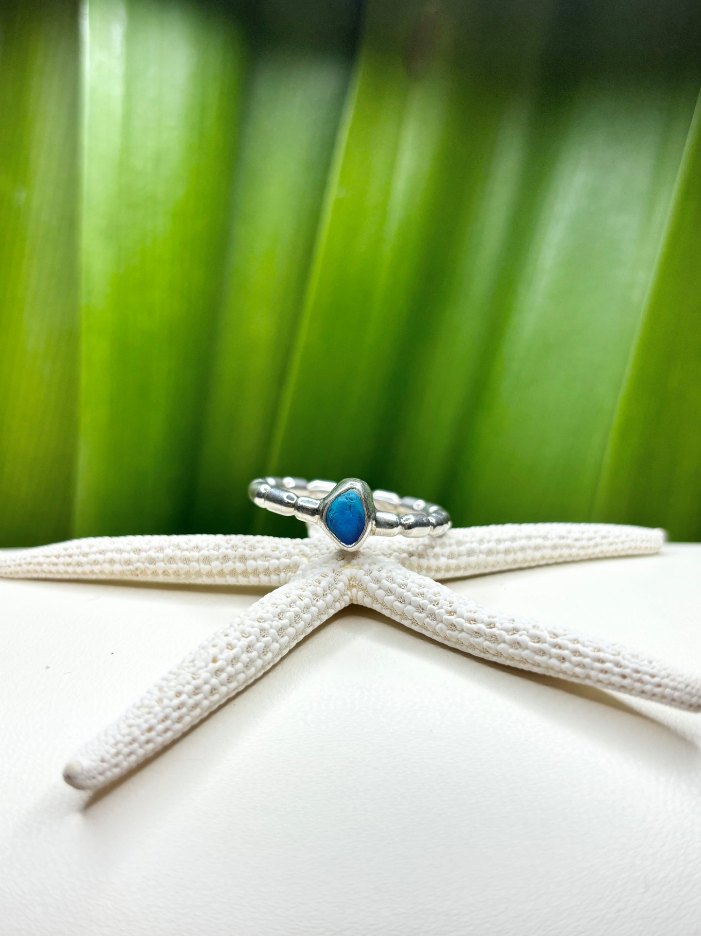 Sea Glass Ring Size 9.5