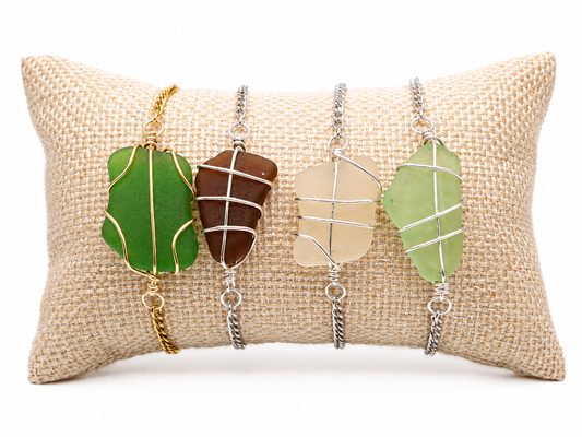 Create Your Own Sea Glass Bracelet