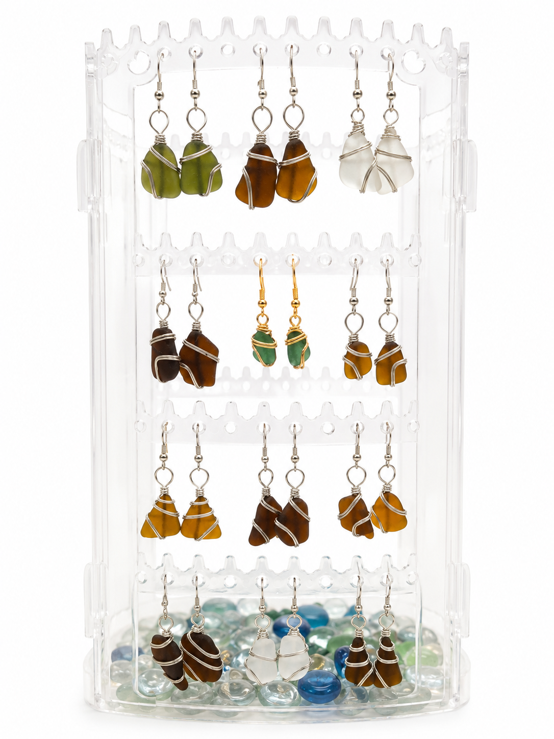 Create Your Own Sea Glass Earrings