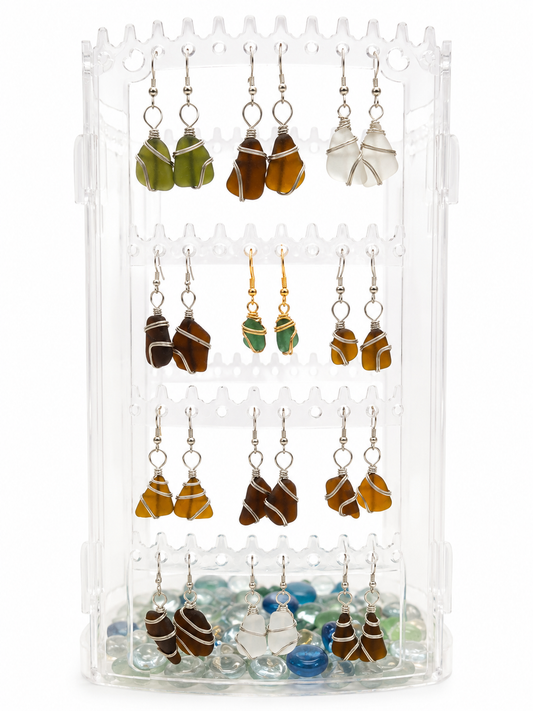 Create Your Own Sea Glass Earrings