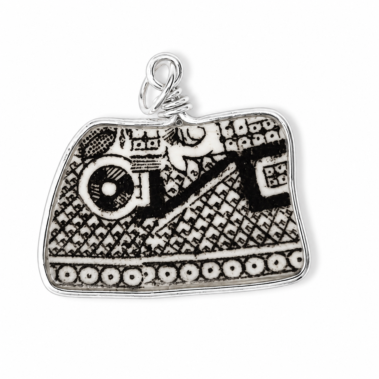Wrapped Chaney Pendant