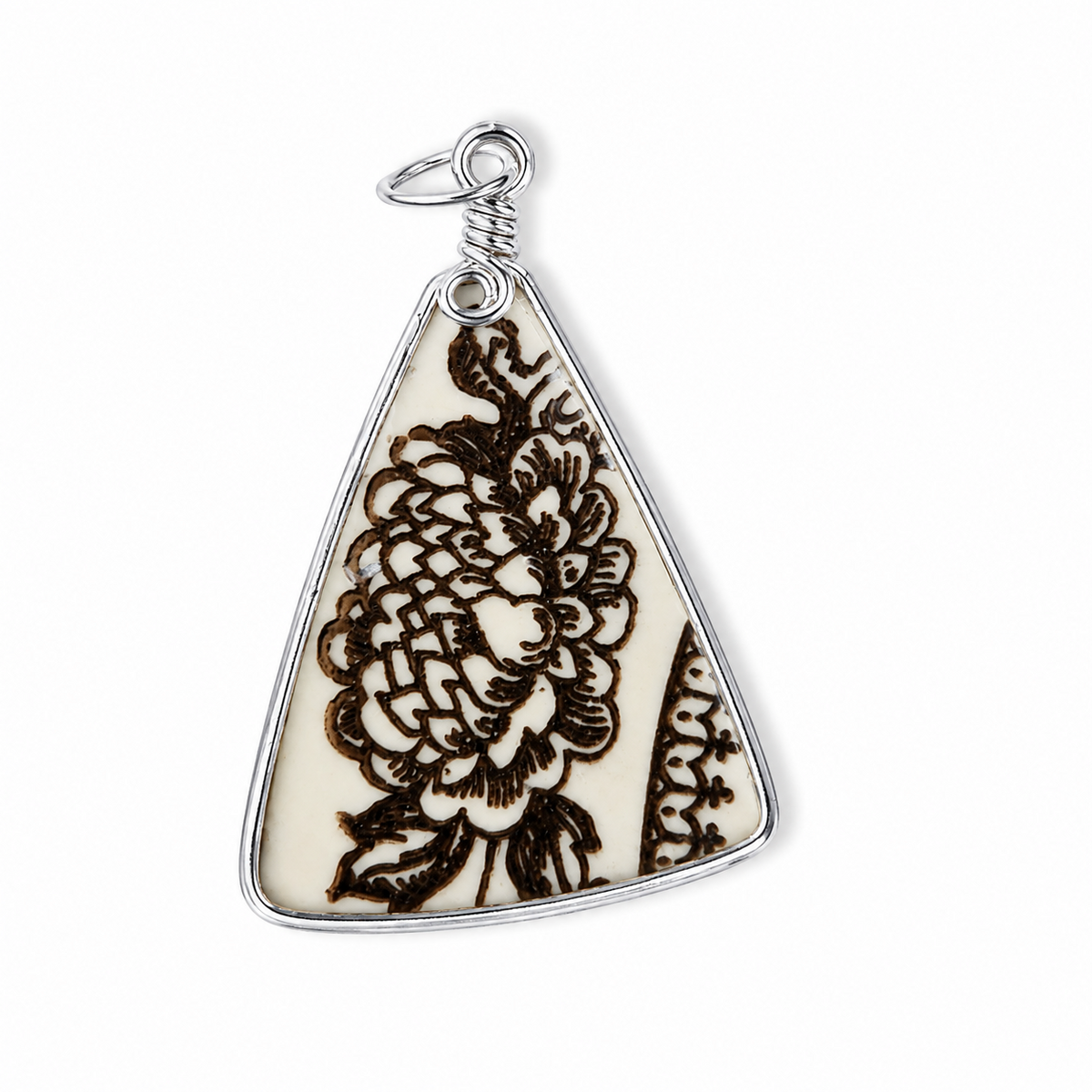 Wrapped Chaney Pendant